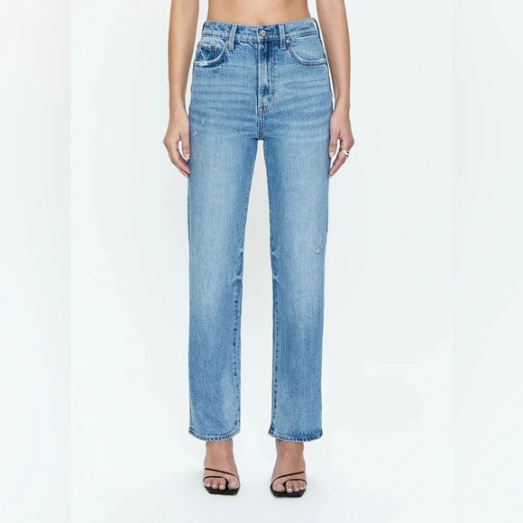 Pistola Cassie Super High Rise Straight Jean Button Fly - Picture 11 of 11